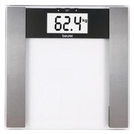 Beurer BG-17 Báscula Digital Diagnóstica de Vidrio con Pantalla LCD Extra Grande, Electrodos de Acero Inoxidable Beurer BG-17 Báscula Digital Diagnóstica de Vidrio con Pantalla LCD Extra Grande, Electrodos de Acero Inoxidable