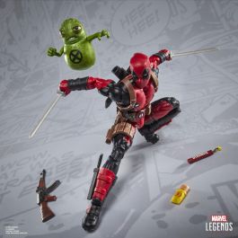 HASBRO Figura Marvel Legends Deadpool Maximum Series 15cm Articulada con 24 Accesorios y Doop