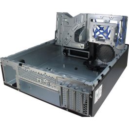 Inter-Tech IT-503 Mini Torre PC - micro ATX/Mini-ITX, Negro para Hogar/Oficina con USB 2.0/3.2 Gen 1