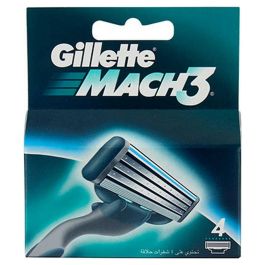 Recambio de Cuchilla para Afeitadora Gillette (4 Unidades) (4 uds) Precio: 10.50000006. SKU: S6502089