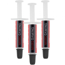Mars Gaming MT0X3 Pasta Térmica Profesional para CPU/GPU 6W/m·K | Kit 3x1g Jeringa para PC Gaming Precio: 6.50000021. SKU: B1EQFPFGAD