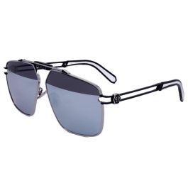 Gafas de Sol Hombre PHILIPP PLEIN SPP049M SHINY PALLADIUM SEMI MATTE BLACK Precio: 260.49999976. SKU: B17NJLA48L