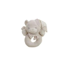 Sonajero osito sweet estrellas 16 cm beig caja casita Sonajero osito sweet estrellas 16 cm beig caja casita