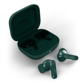 Motorola Moto Buds Bass Auriculares True Wireless Stereo (TWS) Dentro de oído con Cancelación de Ruido para Llamadas/Música Bluetooth Verde