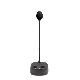 Fonestar Interfon-V: Intercomunicador de Ventanilla Doble Dirección con Micrófono Flexo, Manos Libres, Control Volumen Independiente y Mute, 2x5W