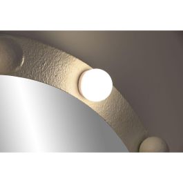 Espejo de pared Home ESPRIT Blanco Moderno 100 X 7,5 X 100 CM