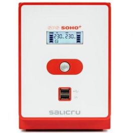 Salicru 647CA000011 Sistema de Alimentación Ininterrumpida (SAI UPS) Línea Interactiva 1.6 kVA 960W 5 Salidas AC SPS SOHO+ Salicru 647CA000011 Sistema de Alimentación Ininterrumpida (SAI UPS) Línea Interactiva 1.6 kVA 960W 5 Salidas AC SPS SOHO+