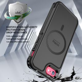 4smarts Defend Case UltiMag para iPhone SE3 / SE2 / 8 / 7, color negro