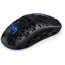 Endorfy LIV Plus Wireless Ratón Gaming Inalámbrico Negro con Estación de Carga