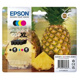 Epson Tinta Multipack Bk - C - M - Y 604XL Mayor Capacidad para Xp-2200, Wf-2910Dwf (Cuatricolor, 20.9ml) Precio: 98.89000033. SKU: S0448405