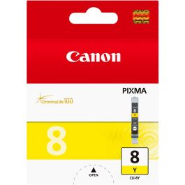 Canon CLI-8 Ink-jet Original Amarillo para PIXMA iP3300, iP4200, iP4300, iP5200, MP500, MP530, MP600, MP800, MP810 Precio: 16.68999948. SKU: S8402615