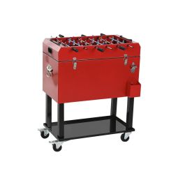 DKD Home Decor Nevera Rojo Negro Metal 71 x 62 x 85 cm Precio: 236.79000015. SKU: B1ARSBBVKD