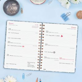 Finocam 760043126 Agenda 2026 YOU E10 Cotton 155x212mm Semana Vista Horizontal Espiral Tapa Dura