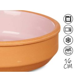 La Dehesa Set de 4 Cazuelas de Barro Rosa 16 cm (6 Unidades)