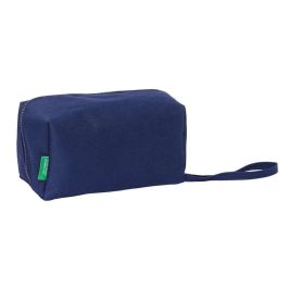 Estuche Escolar Benetton Varsity Gris Azul marino 22 x 10 x 10 cm Estuche Escolar Benetton Varsity Gris Azul marino 22 x 10 x 10 cm