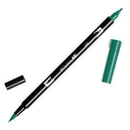Rotulador Tombow Doble Punta Pincel Verde Mar 6 unidades Precio: 18.49999976. SKU: B1AVY9G434