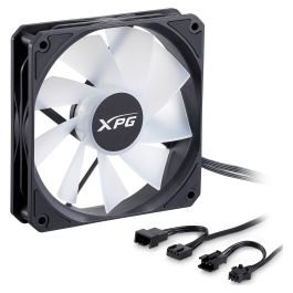 XPG Vento R 120 ARGB PWM Ventilador 120mm Negro Iluminación LED
