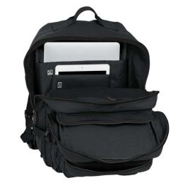 Safta Mochila para Portátil 15,6'' Militar Negro Colección Basics 300x230x480 mm