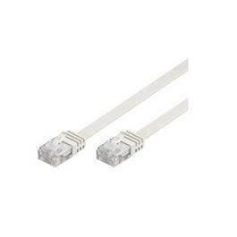 MicroConnect Cable de Red Plano CAT5e U/UTP 3m Blanco, Conectores con Protección Anti-Enganche para Switch/Módem/Router Precio: 0.58999963. SKU: B187CYKDRD