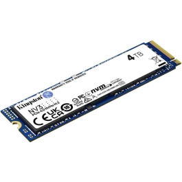 Kingston Technology NV3 M.2 2280 NVMe SSD 4TB PCIe 4.0 para PC y portátiles de alta velocidad Precio: 462.50000005. SKU: B15WC65BCF