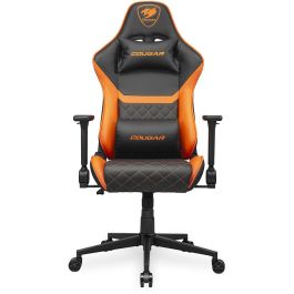 COUGAR Silla Gaming Armor One V2 Negro/Naranja, Piel Sintética, PVC, Reclinable, Altura Ajustable, Soporta hasta 120 kg Precio: 247.59000035. SKU: B14BDVYL86