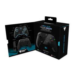 Dragonshock 148048 Aurora Plus Gamepad Negro Bluetooth/RF/USB para Android, PC, PS3, iOS - Analógico/Digital
