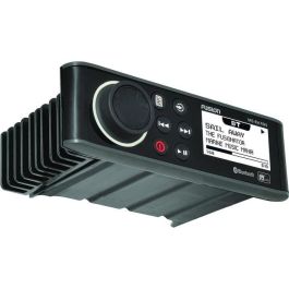 Fusion MS-RA70N Radio Estéreo Marina Impermeable IPX7 NMEA 2000 200W con 2 Zonas de Audio y Montaje Empotrado