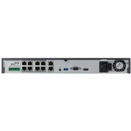 Hanwha WRN-810S-4CH Grabador NVR 4 canales 4K (3840x2160) 12TB Máx. con PoE y Rack 1U (sin HDD)