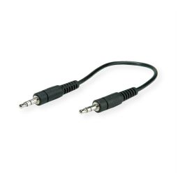 ROLINE Cable 3.5mm Macho-Macho 0.2m Negro Precio: 17.69000035. SKU: B1GK4M83XJ