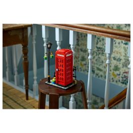 LEGO Ideas Cabina Telefónica Roja de Londres 21347, Juego de Construcción, 1460 Piezas, Multicolor