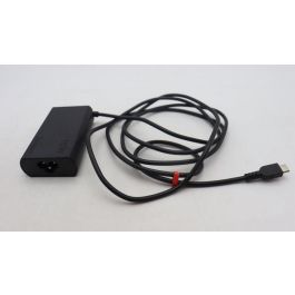 Lenovo AC adapter with 65W power output, multiple voltage options (20V, 15V, 9V, 5V), USB-C connector. Lenovo AC adapter with 65W power output, multiple voltage options (20V, 15V, 9V, 5V), USB-C connector.