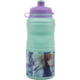 Disney Frozen CZ11344 Botella Deportiva Easy Hold 380 mL para Niños +4 años, con Tapón Antigoteo y Banda Antideslizante, Plástico sin BPA Disney Frozen CZ11344 Botella Deportiva Easy Hold 380 mL para Niños +4 años, con Tapón Antigoteo y Banda Antideslizante, Plástico sin BPA