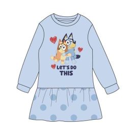 Cerdá Vestido French Terry Bluey 3 Años Azul Claro