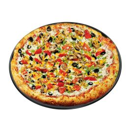Molde para pizza Quttin 33.5x1 cm color gris oscuro (12 Unidades) Molde para pizza Quttin 33.5x1 cm color gris oscuro (12 Unidades)