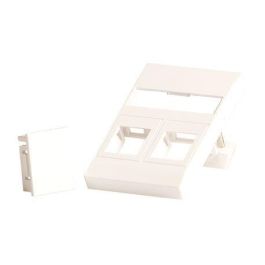 Lanview Placa de Pared para 2x Keystone RJ45, Compatible con Salida LK FUGA 50x75 mm, con Ventana de Identificación Precio: 2.99378079. SKU: B1CT589HJZ