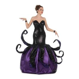 Disfraz bruja del mar vestido con tentáculos y enaguas talla l Precio: 63.92672. SKU: B15W39VKP3