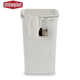 Pongotodo Elegance 50L Blanco Stefanplast 36X54CM (6 Unidades) Pongotodo Elegance 50L Blanco Stefanplast 36X54CM (6 Unidades)