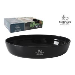 Inde Fuente Oval Horno de Borosilicato 2L - 30 x 20,8 x 6,2 cm (2 Unidades) Precio: 15.92118. SKU: B19Q92SBCE