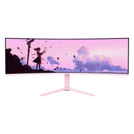 Arozzi Nova 49" Curved Monitor Gaming, Pantalla VA 5120 x 1440 Dual QHD, 165Hz, 4ms, 1500R, Altavoces, HDMI 2.1, DisplayPort, Rosa Precio: 1267.49999981. SKU: B1F7RR85Q2