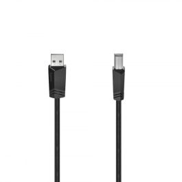 Cable USB 2.0 A a USB B Hama 00200602 Negro Precio: 8.49999953. SKU: S7603105