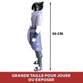 Bandai BAN3296580381524 Mega Figura Articulada Anime Heroes Sasuke Uchiha Naruto Shippuden 30 cm
