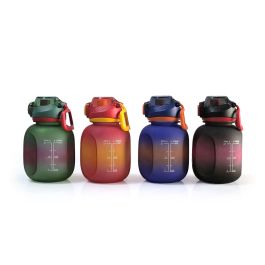 Bewinner Botella Deportiva de Agua Multicolores, 1000 ml (12 Unidades)