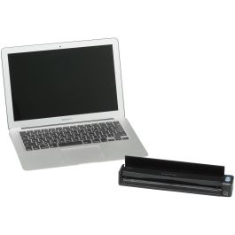 FUJITSU Escaner ScanSnap iX100, Escaner Movil LED USB 2.0 con Alimentacion USB/por red electrica, Simplex, A4, 12 ppm/12 ipm.