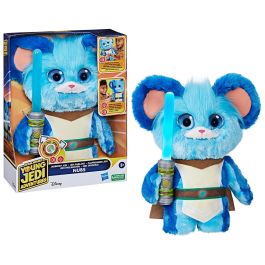 Star Wars Peluche Electrónico Jabberin' Jedi Nubs Nigel F8339 con Luces y Sonidos, 28cm
