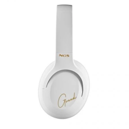 AURICULARES C/MICROFONO NGS ARCTICA GREED INALAMBRICOS BLANCO