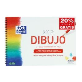 Bloc De Dibujo Oxford Con Espiral Liso A4+ 130G 20H (Rojo) Precio: 3.95000008. SKU: B14GDVBYSZ