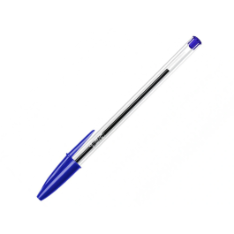 Bic Boligrafo Cristal Original Tinta Azul Unidad Punta 1mm Trazo 0.4mm