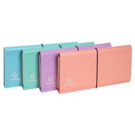 Carpeta Clasificadora Exacompta Aquarel Carton Forrado 6 Dptos. Con Gomas Y Solapas Surtido (4 Col.) Precio: 8.59000054. SKU: B14JYQNSCA