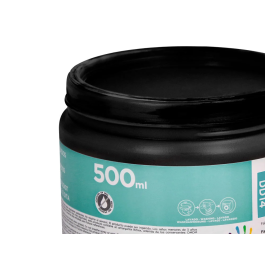 Liderpapel Pintura de Dedos 500 cc Tarrina Negro