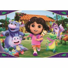 Clementoni CLE8005125248261 Puzle Dora la Exploradora 24 piezas Maxi